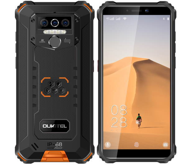 OUKITEL WP5 4/32GB 8000mAh pomaranczowy - 570107 - zdjęcie